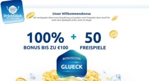 DrückGlück Willkommensbonus